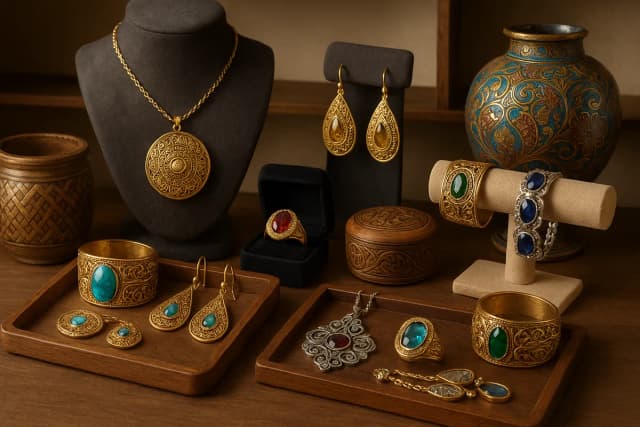 فروش عمده و نمایندگی رسمی زیورآلات و صنایع دستی